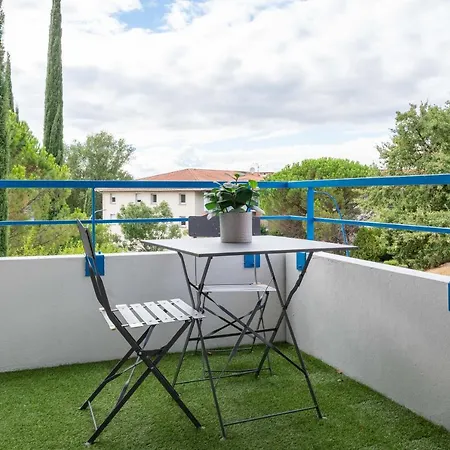 L'Airbusien - Terrasse et parking - Airbus à coté Apartamento Colomiers Exterior foto