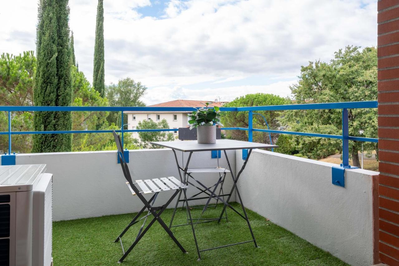 L'airbusien - Terrasse Et Parking - Airbus à Coté Appartement